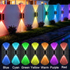 Solar-Powered RGB Wall Wash Light
