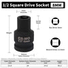 Heavy-Duty Square Drive Impact Socket Adapter Set