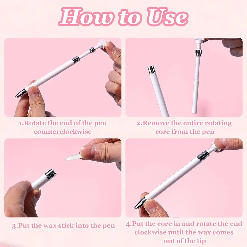 Diamond Painting Pen Kit with Refillable Wax Cores