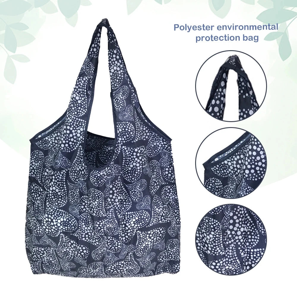 Large Foldable Reusable Shopping Tote Bag