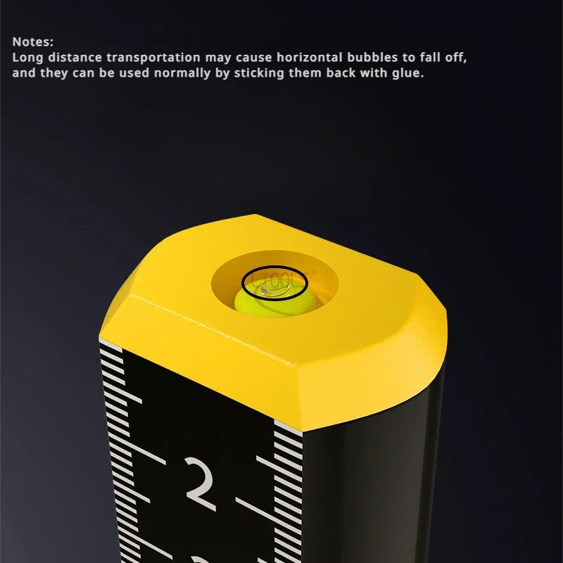 Magnetic Ceiling and Tile Leveling Ruler with Bubble Level