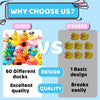 Rubber Duckies for Car Dashes, Bath & Party Fun