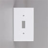 Durable ABS Wall Light Switch Cover Plate