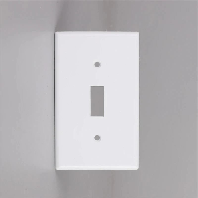 Durable ABS Wall Light Switch Cover Plate