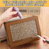 Wooden Savings Challenge Money Box