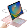 Backlit Keyboard Case with Trackpad & 360° Swivel for iPad