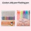 Retractable Glitter Gel Pens