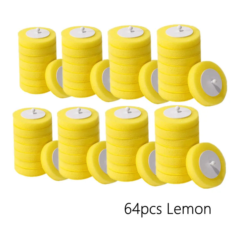 Disposable Toilet Brush Replacement Heads - No-Dead-Angle Cleaning