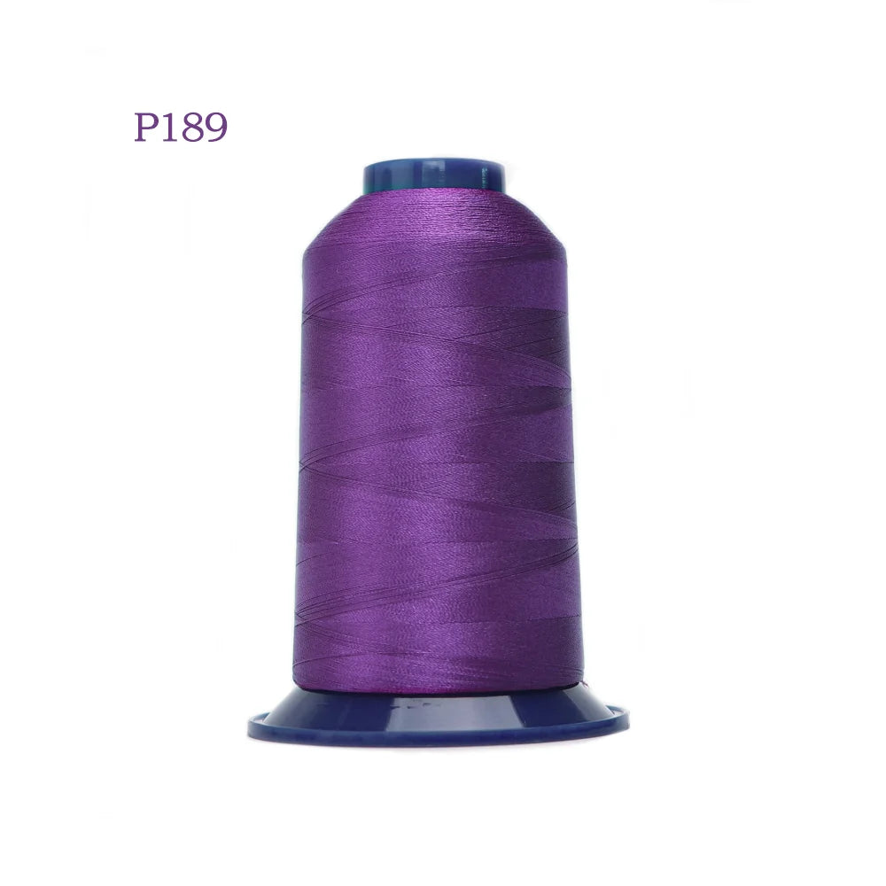 High-Tenacity Polyester Embroidery Thread (120D/2, 40wt) for Home & Industrial Machines