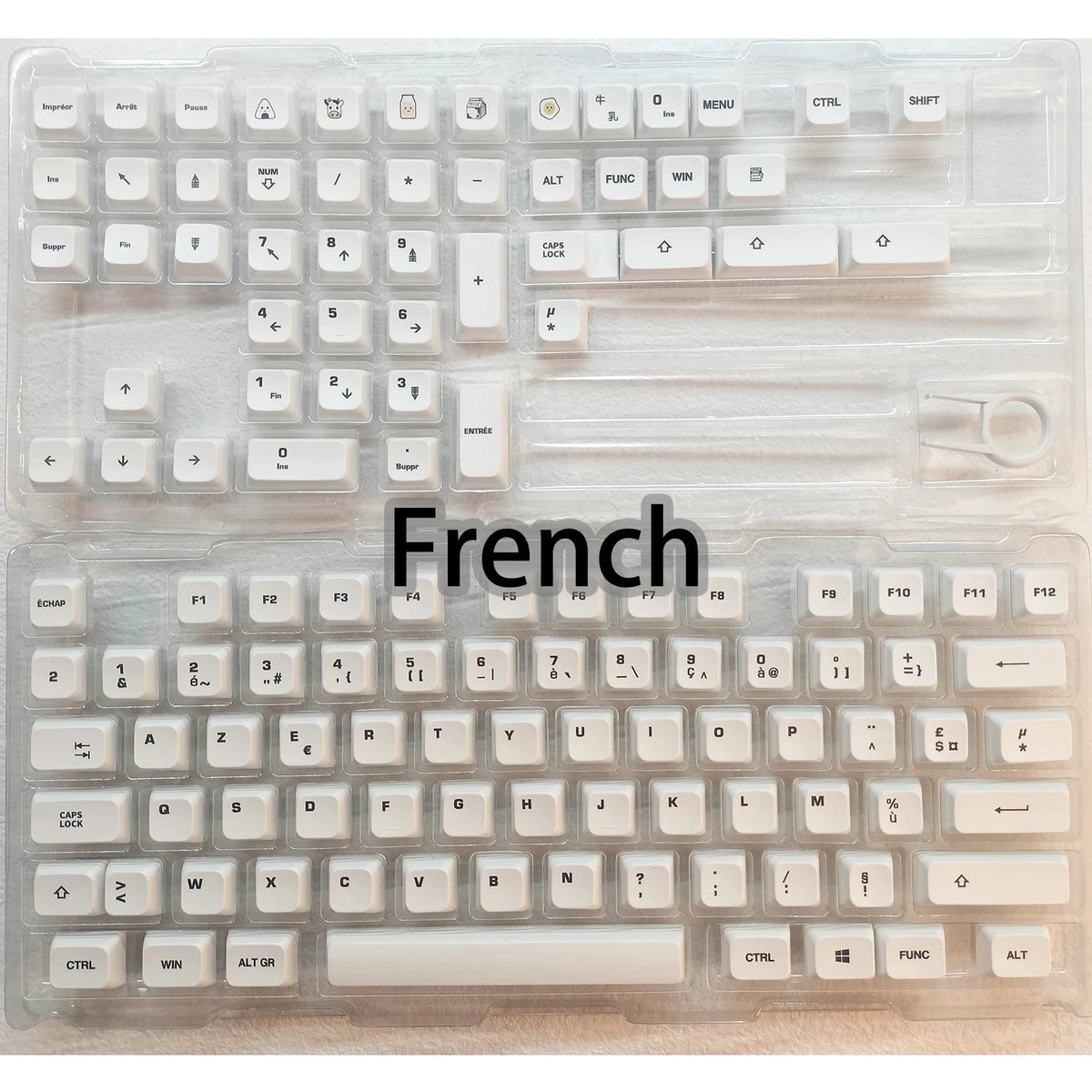 Multilingual PBT Keycaps for Mechanical Keyboards