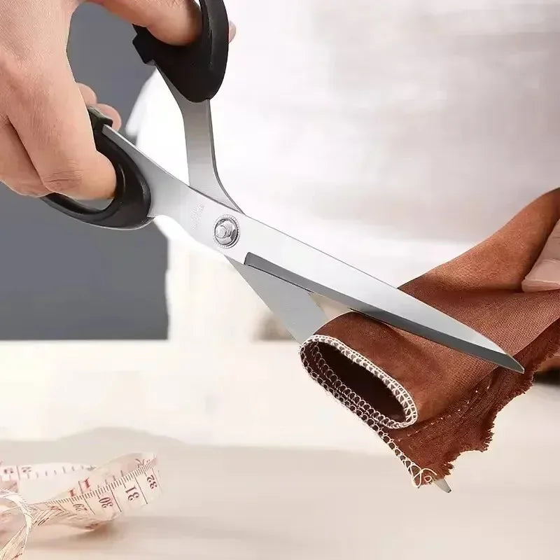 Professional Heavy-Duty Shears for Fabric, Leather & Sewing