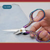 Vintage Stainless Steel Sewing Scissors for Fabric and Embroidery