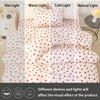 Red Heart Print Duvet Cover Set with Pillowcases