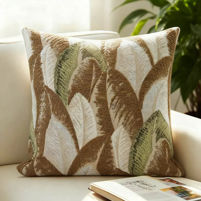 Bohemian Woven Throw Pillow Cover
