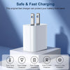 20W USB-C Fast Charger with Cable for iPhone