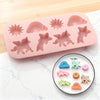 Rainbow Unicorn Silicone Chocolate & Mousse Mold