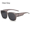 Oversized Polarized Fit-Over Sunglasses