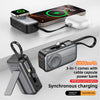 Magnetischer Powerbank mit Digitalanzeige