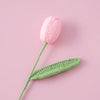 Handcrafted Crochet Tulip Bouquet – Artificial Knitted Flowers for Home Décor & Gifting