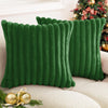 Plush Faux Fur Square Cushion Cover