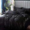 Luxuriöses Satin-Bettwäsche-Set mit Bettbezug