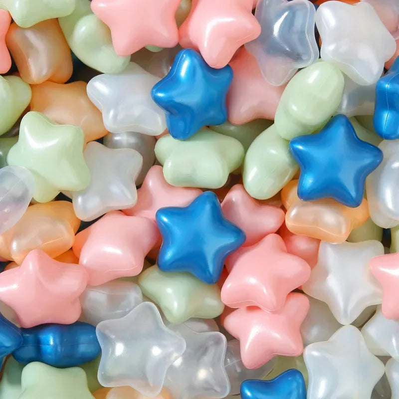 Star-Shaped Ball Pit Balls – Safe, Crush-Proof Play Balls for Toddlers