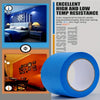 Blue Painters Tape Multi-Pack, Clean Release Masking Tape for Home Projects