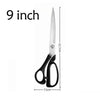 Professional Heavy-Duty Shears for Fabric, Leather & Sewing