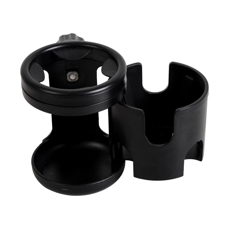 2-in-1 Rotating Cup and Phone Holder for Strollers