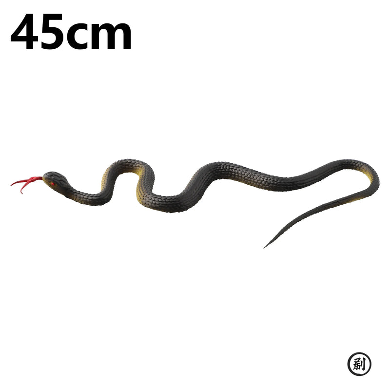 Juguete Broma: Serpiente de Goma Realista