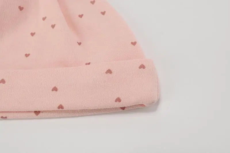 Soft Cotton Baby Hats for Newborns & Infants (0-6 Months)