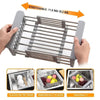 Adjustable Stainless Steel Sink Drain Basket