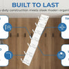Wall-Mounted Baseball Cap Organizer for Up to 9 Hats