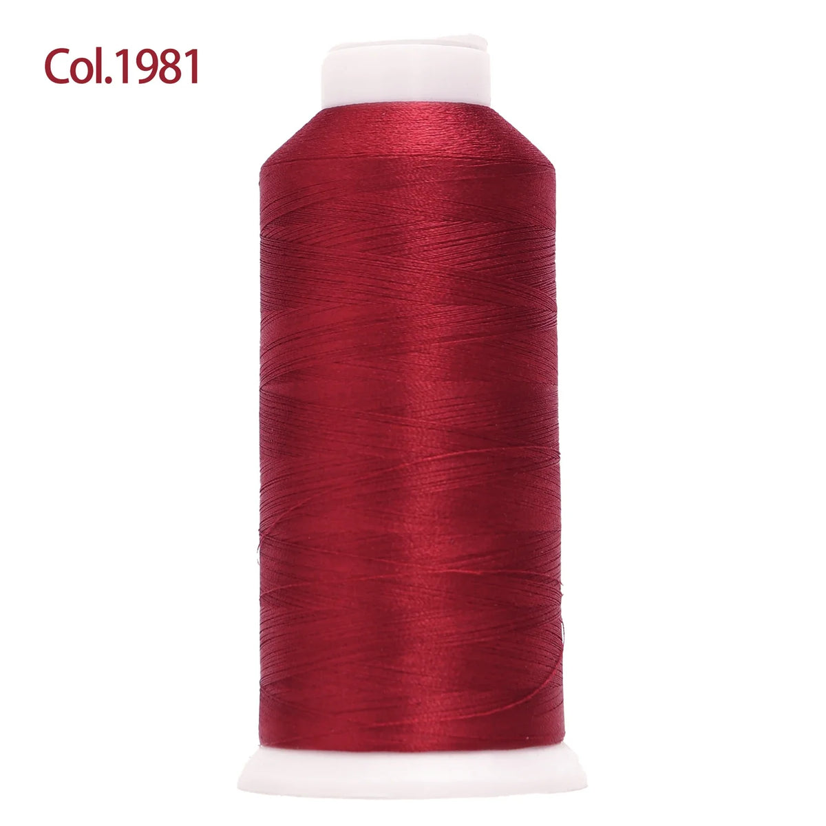 80-Color Polyester Embroidery Thread Set with Large 4000m Spools