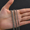Men's Stainless Steel Cuban Link Chain Necklace