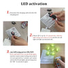 ضوء وميض LED لاسلكي عن بعد