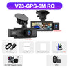 3-Channel 4K Dash Cam with Interior & Rear Cameras