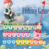 Wooden Alphabet and Number Fishing Game for Kids