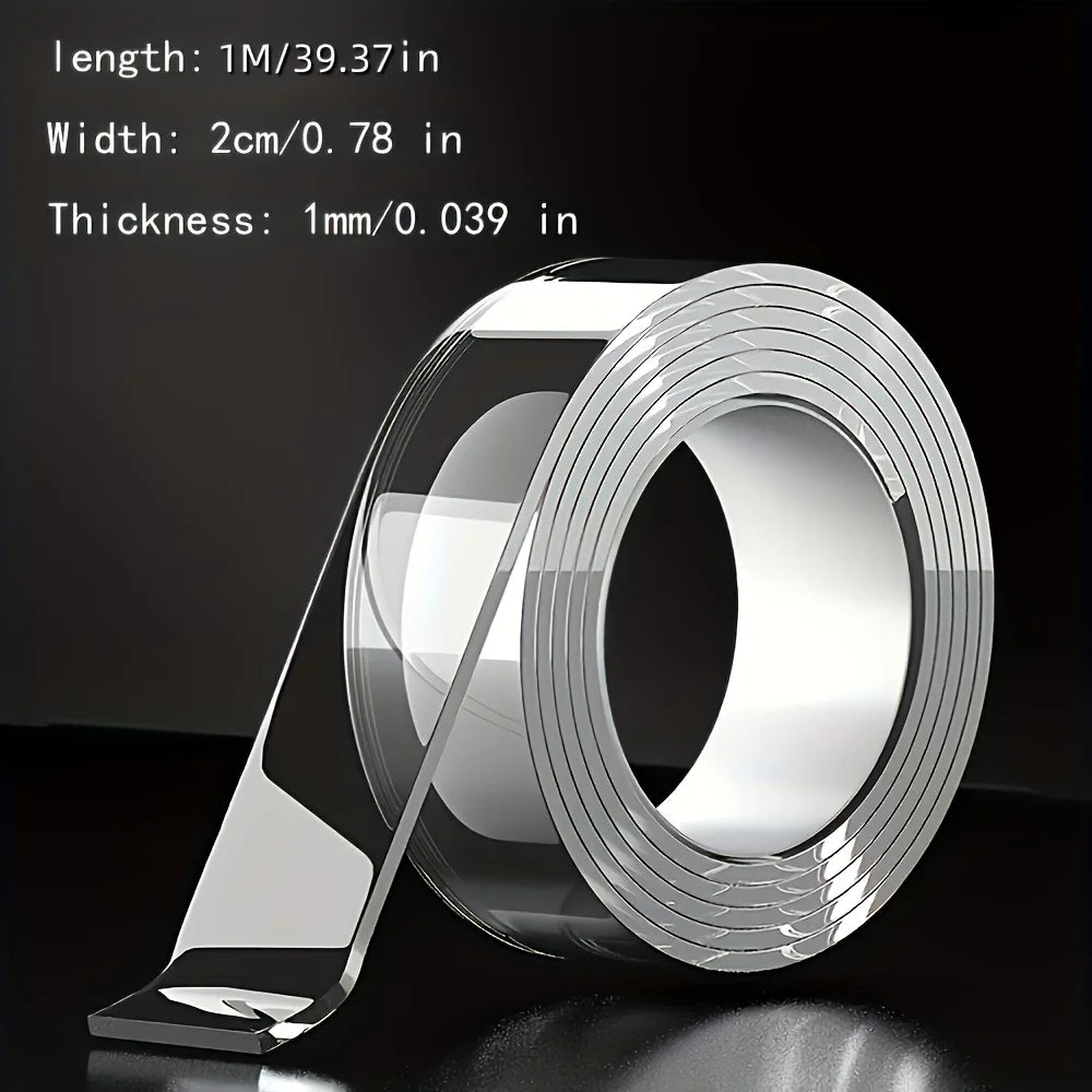 Reusable Nano Double-Sided Tape (3 Rolls)