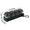 Tactile Fidget Keyboard Keychain