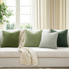 Striped Corduroy Throw Pillow Covers - Farmhouse Boho Decor