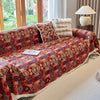 Boho Retro Cotton-Linen Sofa Cover