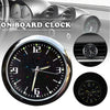 Mini Car Clock with Glow-In-The-Dark Dial and Air Vent Clip