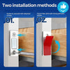 Ultra-Thin Magnetic Cabinet Catch - Invisible Adhesive Door Stopper