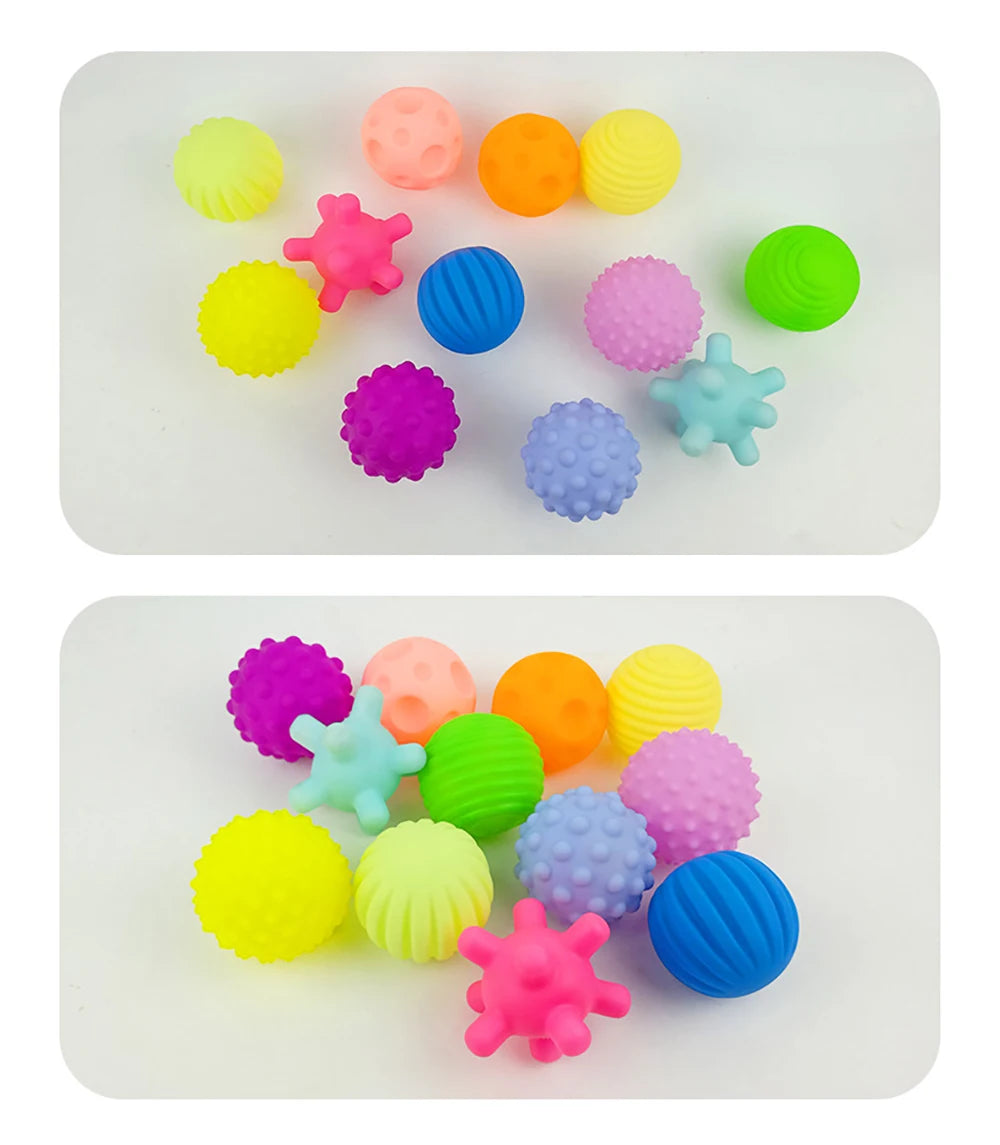 Textured Sensory Ball Set for Babies and Toddlers