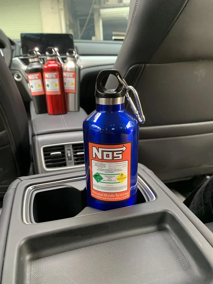 Stainless Steel 500ml Vacuum Insulated Bottle with NOS-Style Design