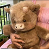 Adorable Highland Cattle Plush Toy