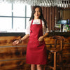 Stain-Resistant Kitchen Apron with Front Pocket