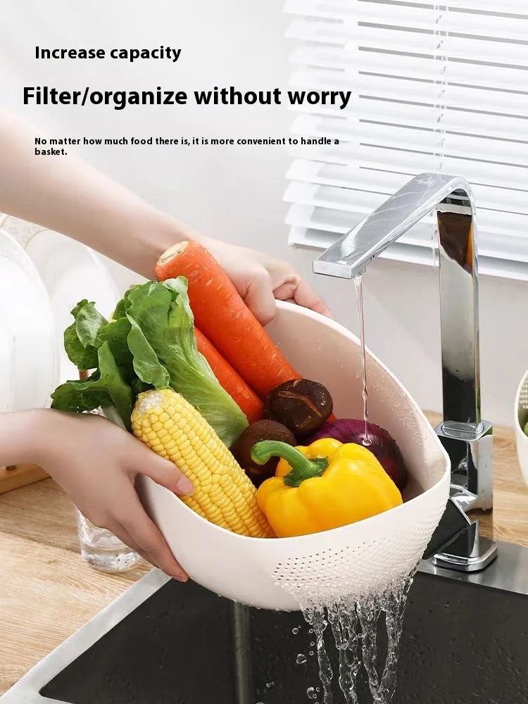 Multi-Purpose Plastic Drain Basket for Kitchen