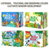 Montessori Busy Book for Toddlers – Reusable Sticker & Velcro Learning Activities